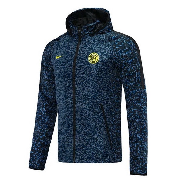 Windjacke Inter Milan 2021-2022 Blau Günstige Fußballtrikots